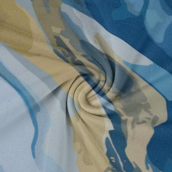 Plus Size Maxi Dress Women's Summer Casual Vivid Prints Oversized Relaxed - Picture 8 of 8